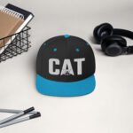 Cat Word Face - Snapback Hat