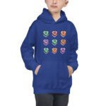 Valentines Day - Unisex Kids Hoodie - Conversation Hearts - Kids Hoodie