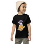 Cute Astronaut Waving - Toddler Short Sleeve Tee