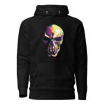 Skull Color Artwork - Unisex Hoodie