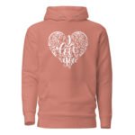 Valentines Day - Unisex Hoodie - I Love you heart.