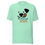 Dog Wags His Tail Unisex t-shirt