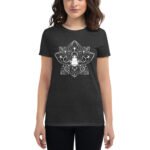 Yoga Lotus Flower - Women's short sleeve t-shirt