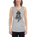 Yoga Astronaut - Ladies’ Muscle Tank