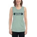 Physically Hot Mentally Not Ladies’ Muscle Tank