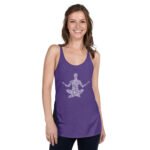 Yoga Women's Racerback Tank – Words Position