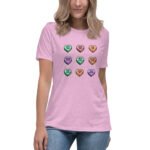 Valentines Day -  Women's Relaxed T-Shirt - Conversation Hearts