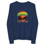 Rasta Alien- Unisex - Youth long sleeve tee
