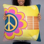 Colorful Guitar - Basic Pillow