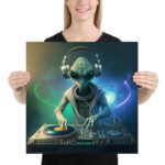 Alien DJ - 1 Poster