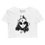 Alien Popping Out - Organic Crop Top