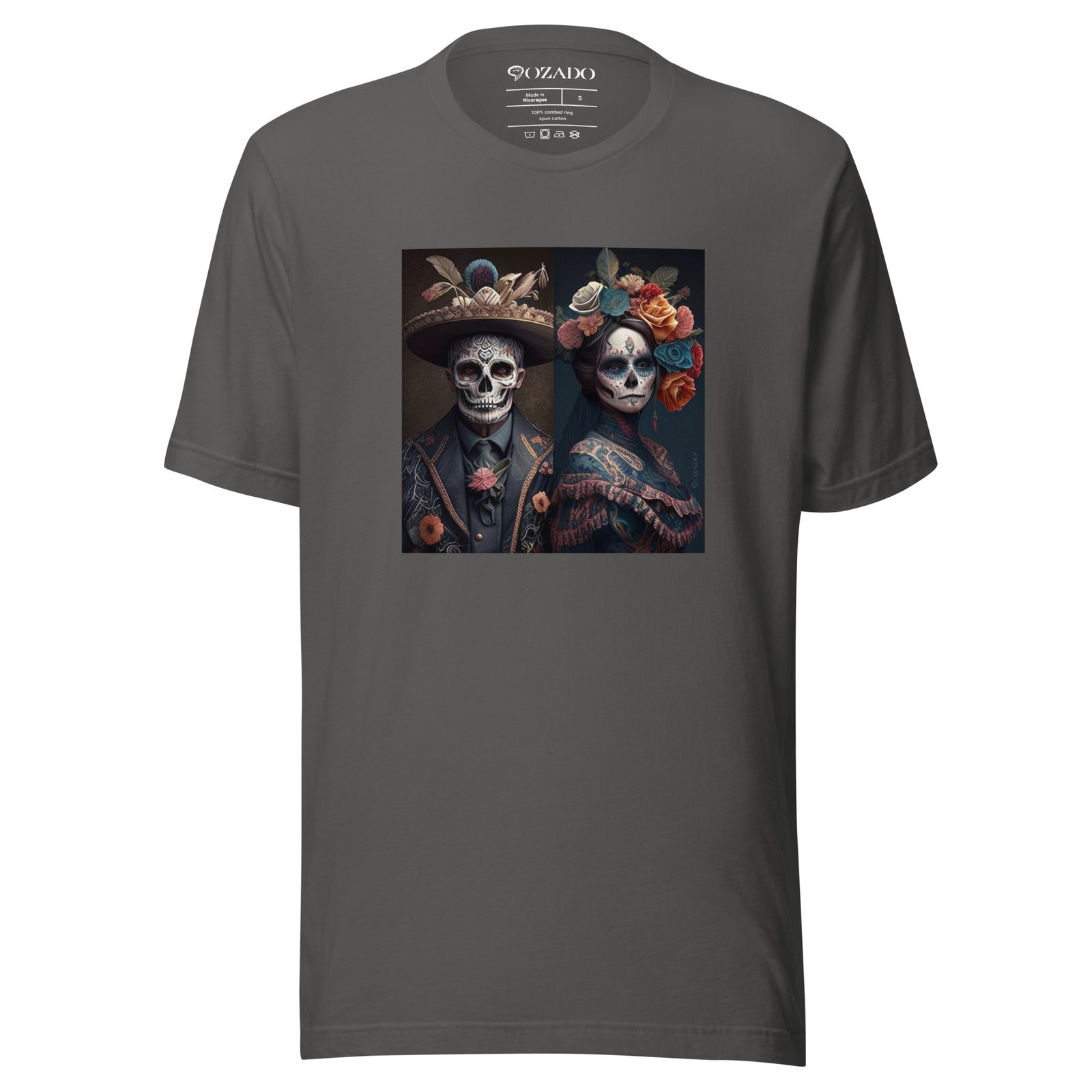 Dia de los muertos Couple - Unisex t-shirt