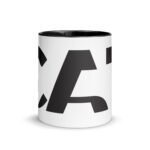 Cat Mug with Color Inside