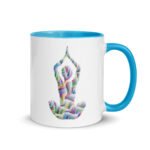 Yoga Design -Artwork Mug with Color Inside