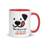 puppy design mug