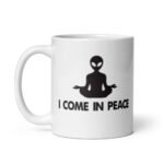 Yoga Alien Mug